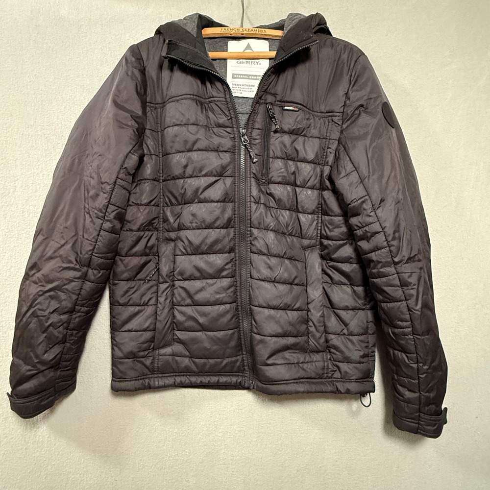 Preppy Classic Gerry Hooded Quilted Puffer Special Edition Jacket Men Size Small